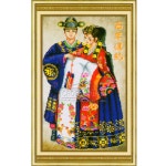 백년가약 십자수프린트패키지 251101 (액자별도) 전통혼례 : 가고픈십자수