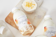 새열린목장 수제 복숭아 요거트 500ml (180ml, 1,000ml) : 새열린목장 수제요거트 치즈