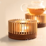 [다도 티워머] 예향원 샴페인 골드 원목 유럽풍 럭셔리 워머 E-9525 : 예향원