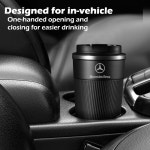 차량용전기포트 보온 컵홀더 자동차 510ml w204 w205 w212 w213 스테인레스 : 레아누벨르