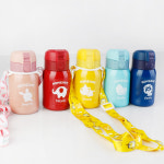 해피베어 어린이 보온 보냉 물병 유치원 어린이집 물통 텀블러 원터치 보온병 250ml : e파인드리빙