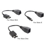 게임케이블 닌텐도케이블  Microsoft Xbox 360-Xbox Slim/One/360 E AC 전원 어댑터 케이블 변환기 다기능 게임 데이터 전송 1.6M... 