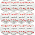 스카이라인 야구공 안전공 SF-030 (인조가죽) 1타 (12개) : 야구드림