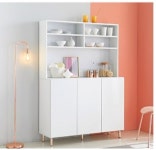 EC14 다용도 5칸 선반 수납장 상부장 1200 : 엘리퍼니처