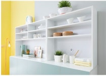 EC15 다용도 3칸 선반 상부장 수납장 800 : 엘리퍼니처