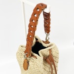 8자 이태리가죽 연결 탑핸들 (36cm) : 핸들가게