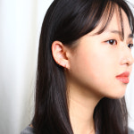 14K골드 11.5mm 엣지라운드 원터치링귀걸이 H1418 : 쥬얼리팜므파탈