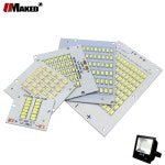 테리어조명 앵두전구 B 5PC LED PCB 투광 조명 Plate10W 20W 30W 50W 100W SMD 5730 알루미늄 방열판 광원 야외 램프 패널 교체 DIY... 
