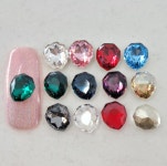 4329 스와로브스키 크리스털 8x7mm 마제스틱팬시 골든쉐도우. ( Swarovski Majestic Fancy stones ) : 토탈뷰티몰