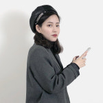 모브 체인 가죽 베레모(3Color) : 모브홀릭