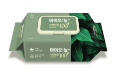 바이오늘 자연한장 허브그린 캡형 물티슈 100매 x 30개입 : 메디언스팜