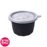 [GP] 일회용 PP국물용기 105파이 대 (백색) 1000개세트 : 용기에반하다