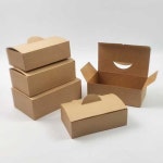 튀김포장용기 닭강정박스 크라프트치킨박스 100매 : 포장대장