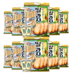 미룡 쌀과자 고소한맛 240g 10봉 / 어른 어린이 국민간식 : 우세븐 스토어