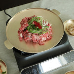 명성유기 방짜 그리들팬 구이 곱창 불고기 고기 불판 전골팬 직화구이 : 명성유기