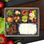 돈갈비 & 새우샐러드 도시락 (국포함)-(10 SET) : 주식회사 다함푸드