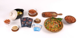 파파랑 건새우분말 새우스틱 시즈닝 천연조미료 20개입 SHRIMP POWDER 청년어부 군산새우 : 고군산푸드