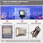 테리어조명 앵두전구 B 5PC LED 투광 램프 PCB 교체 Plate10 20 30 50 100 150 200W SMD2835 100% 옥외 램프를 가득 차 힘 광원위원회 DI... 