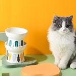 퍼플펫 세라믹 강아지 밥그릇 고양이 물그릇 식기 식탁 도자기 수반 네이처스타일 : 퍼플펫