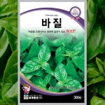 바질 허브 씨앗 80립 세계종묘 : 미래로팜