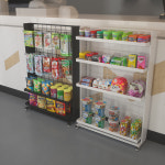 편의점 약국 진열대 매대 이동식 선반 수납 펜트리 : 미제이이