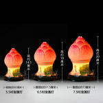 LED 연꽃등 연꽃 연등 램프 석가탄신일 부처님 불교 높 발 전면 긴 밝 B 11 : 우주최강상점