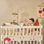 [이누이베베] 톰톰 모듈 아기 침대 신생아 유아 베이비 배드 베이비룸 : 이누이베베