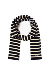 SAINT JAMES[세인트제임스] Scarf Raye (051) - marine/ecru : 썸원라이프