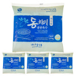 교동 하우촌 동치미 육수 벌크 2.5kg 1박스(4개) : 장볼레