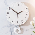 국산 플라이토 무소음 인테리어 추벽시계 거실 사무실 모던 디자인 벽걸이시계 30cm 심볼 : 지성아이엔씨