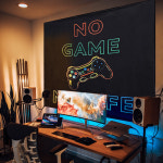 게임 패브릭 포스터 창문 현관 액자 감성 그림 천 대형 캔버스 거실 아이방 레트로 카페 침실 거실 벽 모던 인테리어 페인팅 아트 사진 장식 대... 