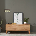 온가구 거실장 참죽원목 1200 HZ2308 티비TV장다이테이블협탁받침대수납장 : 온가구