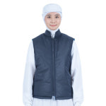 VS-N101 (네이비) 보온력/6온스 HACCP 방한조끼 : 푸드유니폼