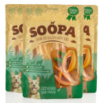수파 SOOPA 비건 간식 그레인프리 100% 식물성 순수 야채 간식 파파야츄 100g : HoweverPawever