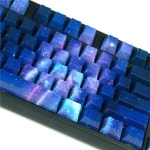 키캡 1세트 유성 Keycap ABS 더블 컬러 백라이트 키 캡 MX 스위치 기계식 키보드 별이 빛나는 하늘 OEM 프로필 : 신흥물산