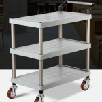 3단 식당 밀차 주방 식당서빙카트 업소용 중형 : 별다비마켓