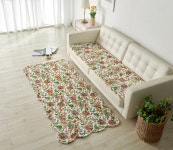 한올홈베딩 바하마 극세사 쇼파패드 3인용 돌쇼파패드 : 한올홈베딩