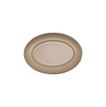 이더멜라민 이중메탈모카 타원12반볼  메인접시 나물접시 한식 일식 고깃집 CZP-1208 : 주방킹