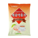 대호 복숭아홍차 1kg 자판기 에이드 분말 : 더커피 주식회사