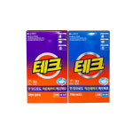 [1+1] 테크 한장빨래 40매 세탁기 종이 시트 간편 세제 세탁 향기로운 40매 : 오감공감