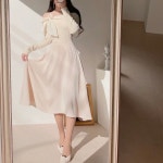[무료배송] 미랑미랑 핏이예쁜 베이직 플레어 안나 롱스커트 : 미랑미랑-