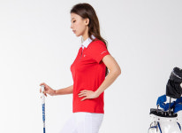 러브그린-다운블로우 드본 여성골프 쿨 카라반팔티셔츠 : 러브그린월드