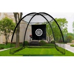 실내 골프연습장 마당 정원 스윙 훈련 패드 네트 잔디 연습네트 - 흰색 : 제이비마트