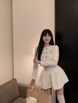 엘레강스 고퀄set 트위드자켓 스카트 투피스 세트 : Je.Doa