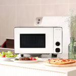 쿠잉 프리즘 플랫전자렌지 전자랜지 무회전 미니 소형 화이트(MC-P20WBF) : 쿠잉공식쇼핑몰