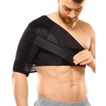 메디 숄더 액션 어깨보호대(Medi Shoulder Action) : 보호대매장 브릭피팅센터