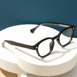 리끌로우 남녀공용 빅사이즈 뿔테 RECLOW G3020 BLACK GLASS 안경 : RECLOW 리끌로우