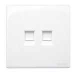 패널 삼척 단구 인터넷 모듈 쌍구 86 형 RJ45 PC 41155N2557972130 : 러블리 YJ