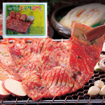 산야초 수제 댓잎갈비 4kg  양념돼지갈비 12대 : 강원산골식품