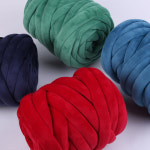 10+1 클라우드 벨벳 자이언트얀 500g 호두가방 빅얀 망고실 핑거니팅 털실 뜨개실 : 마마니트